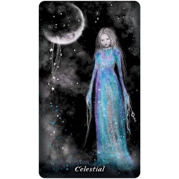 Earthly Souls & Spirits Moon Oracle kortos ir vadovas